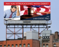 800-Debt Pro billboard